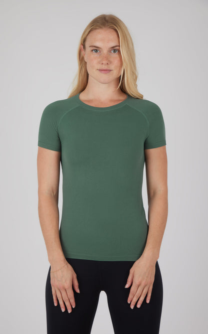 Seamless Active Short Sleeve Top - Our Earthy Story