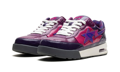 A Bathing Ape Men's Bape Road Sta 'Patent Leather Purple 2022' (2022)'