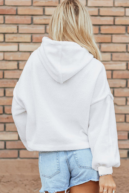 Threaded Pear Lilah Fleece Drop Shoulder Hoodie