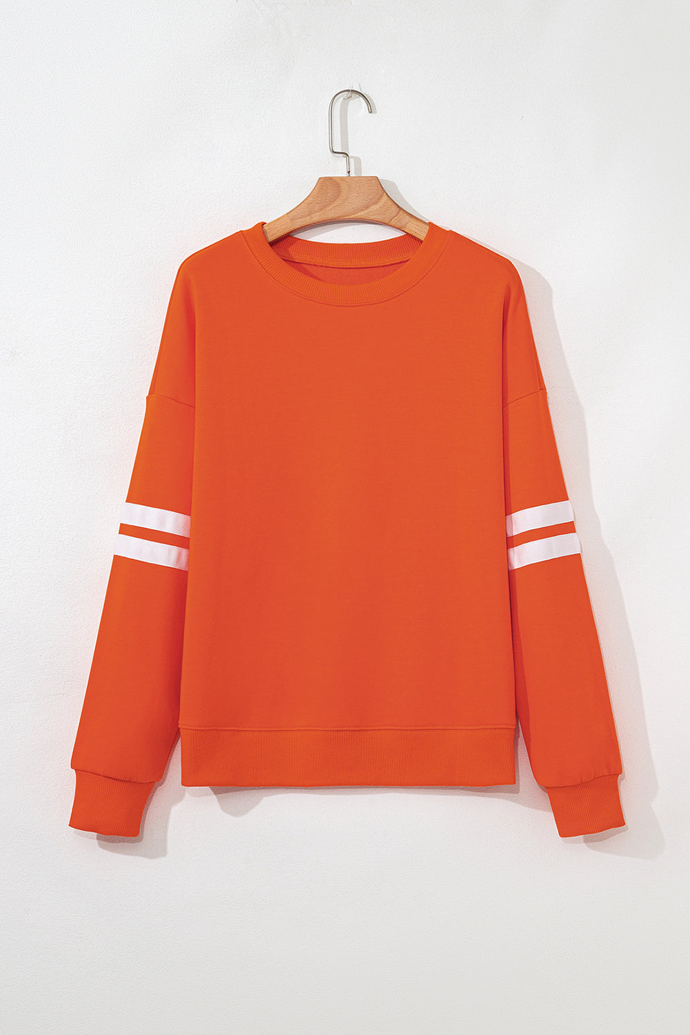 Threaded Pear Taylor Striped Oversized Sweatshirt