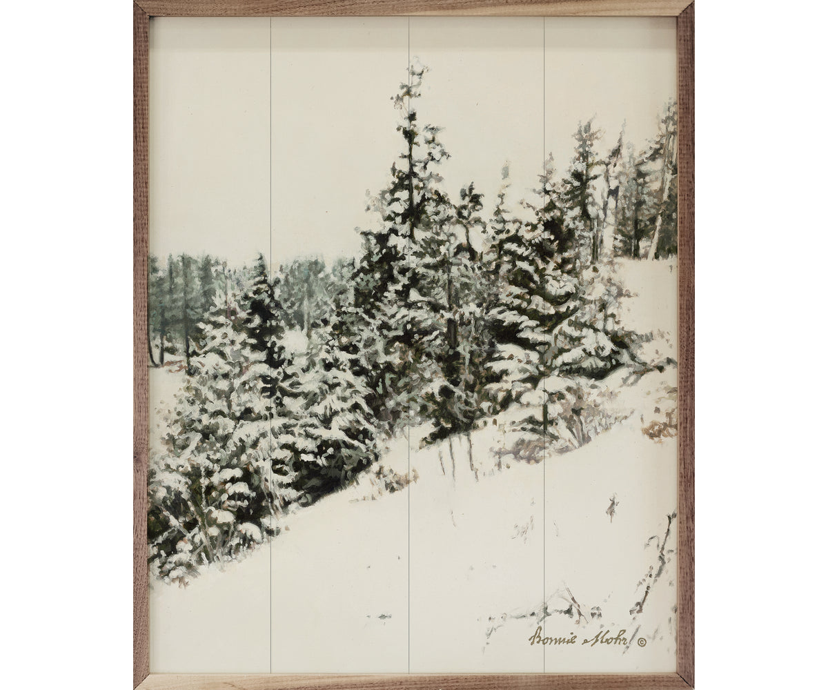 Kendrick Home Grouping Of Winter Trees By Bonnie Mohr