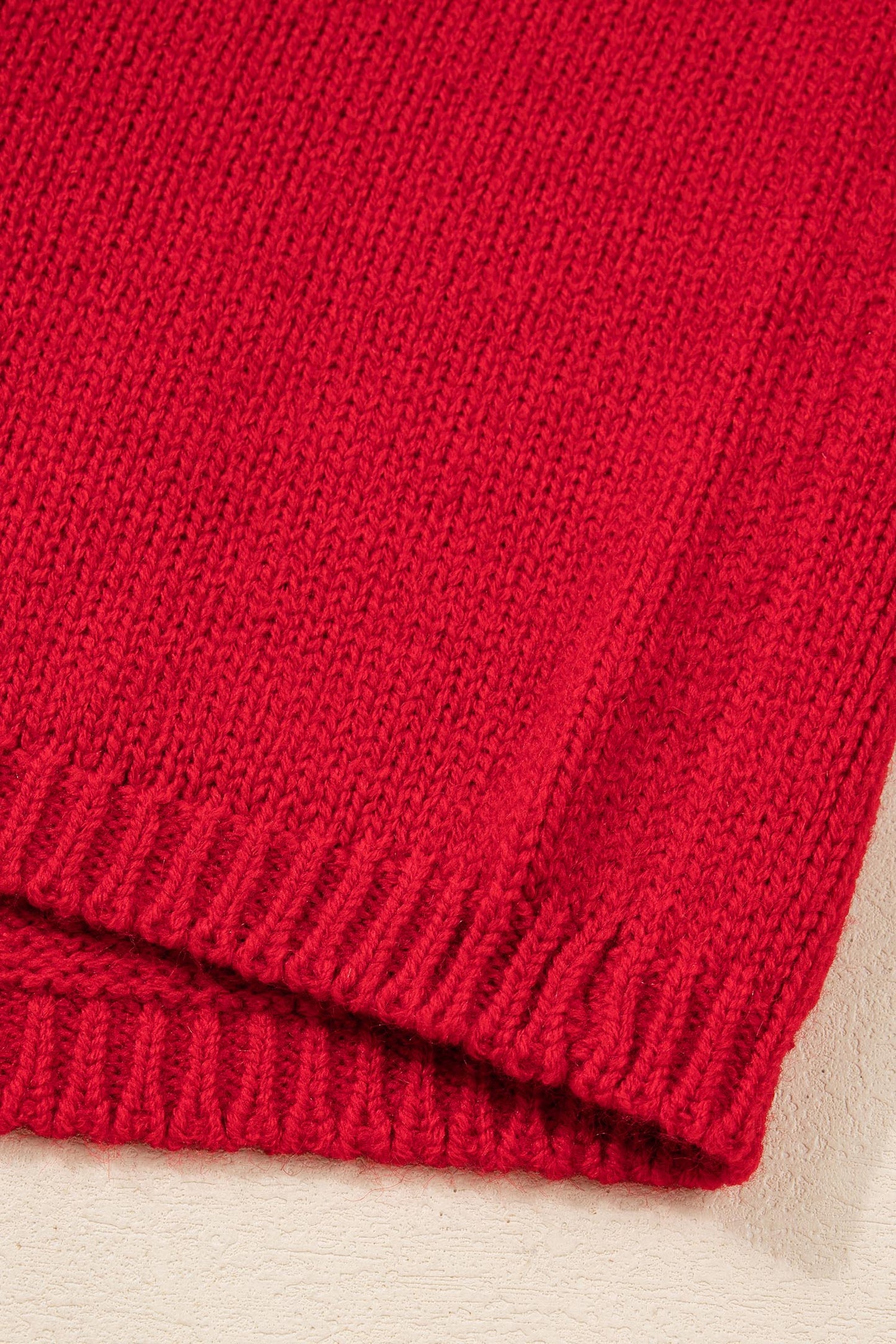 Threaded Pear Addison Backless Bubble Sleeve Sweater