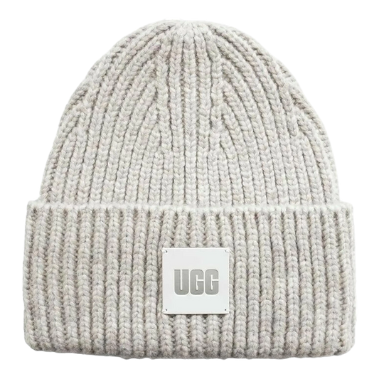 UGG Chunky Rib Beanie Women Beanie Light Grey