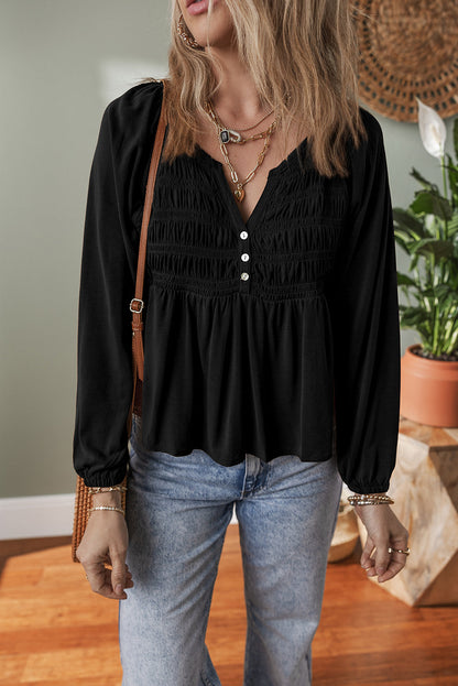 Threaded Pear Juliana Bust Flow Fit Blouse