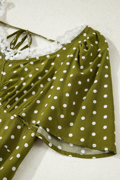 Threaded Pear Londyn High Waist Maxi Dress
