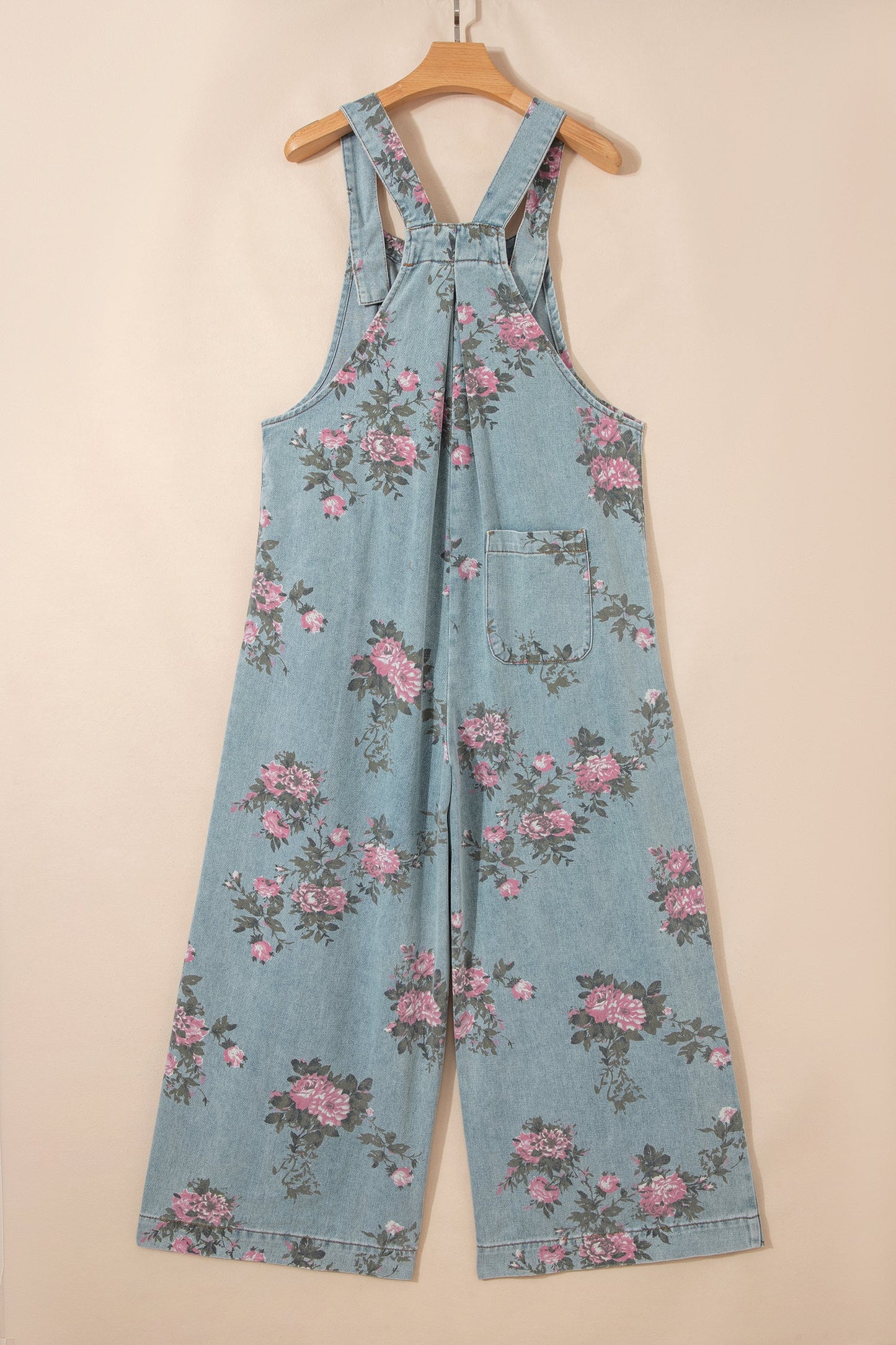 Threaded Pear Olivia Waist Wide Leg Jumpsuit