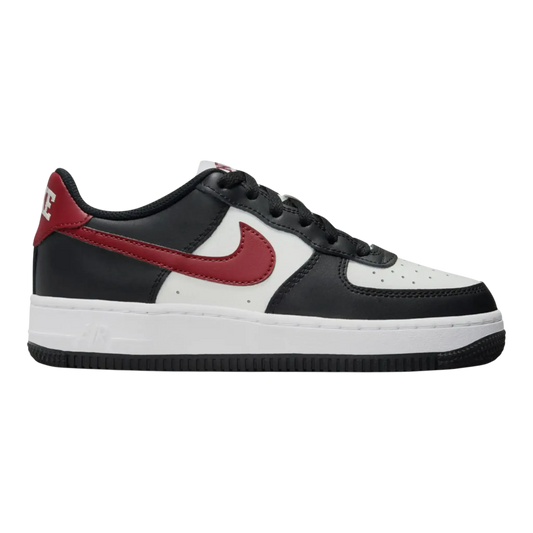 Nike Air Force 1 Kids Sneakers Black/Dark Team Red
