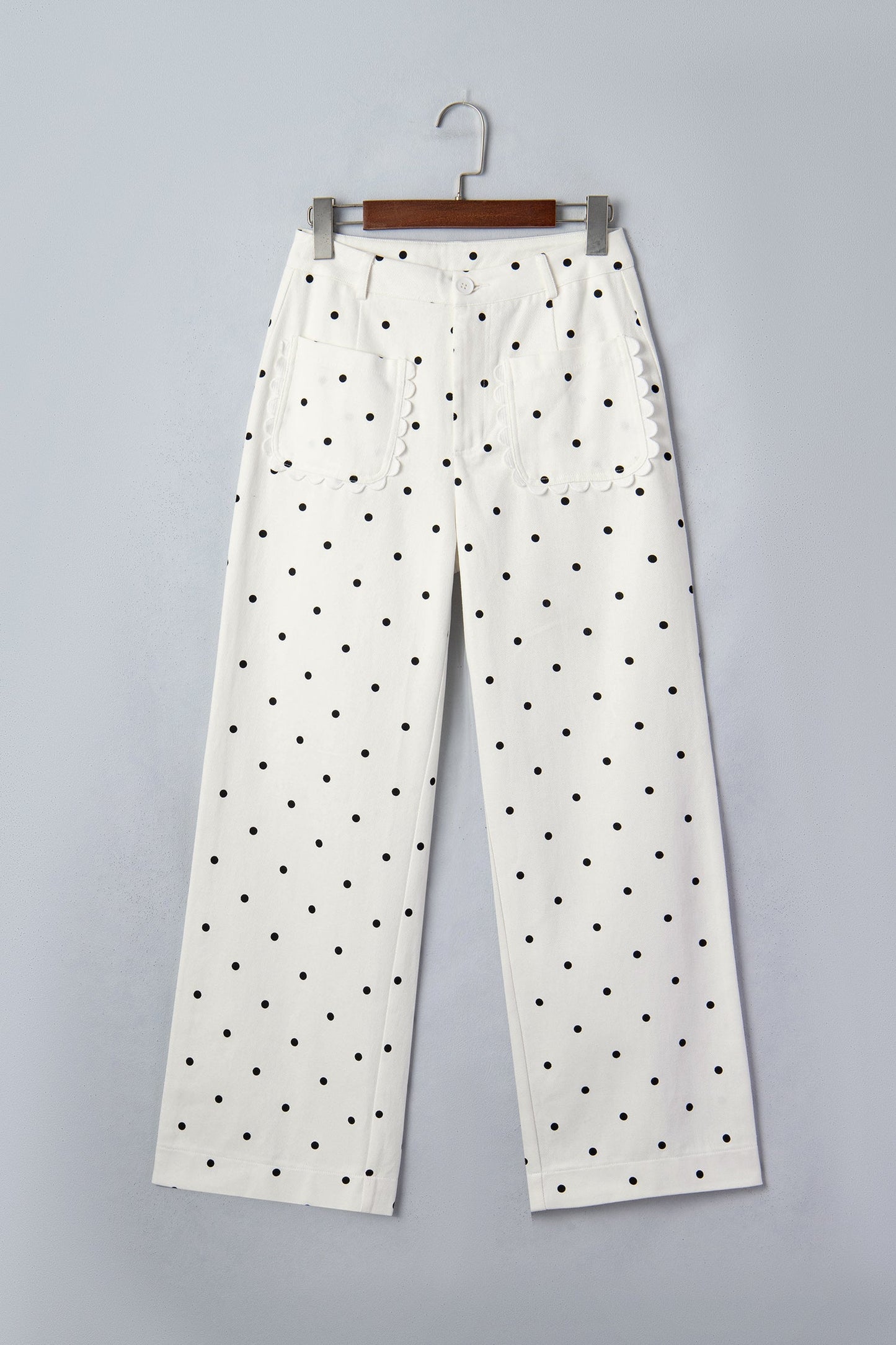 Threaded Pear Whitley Patch Cotton Shift Pants