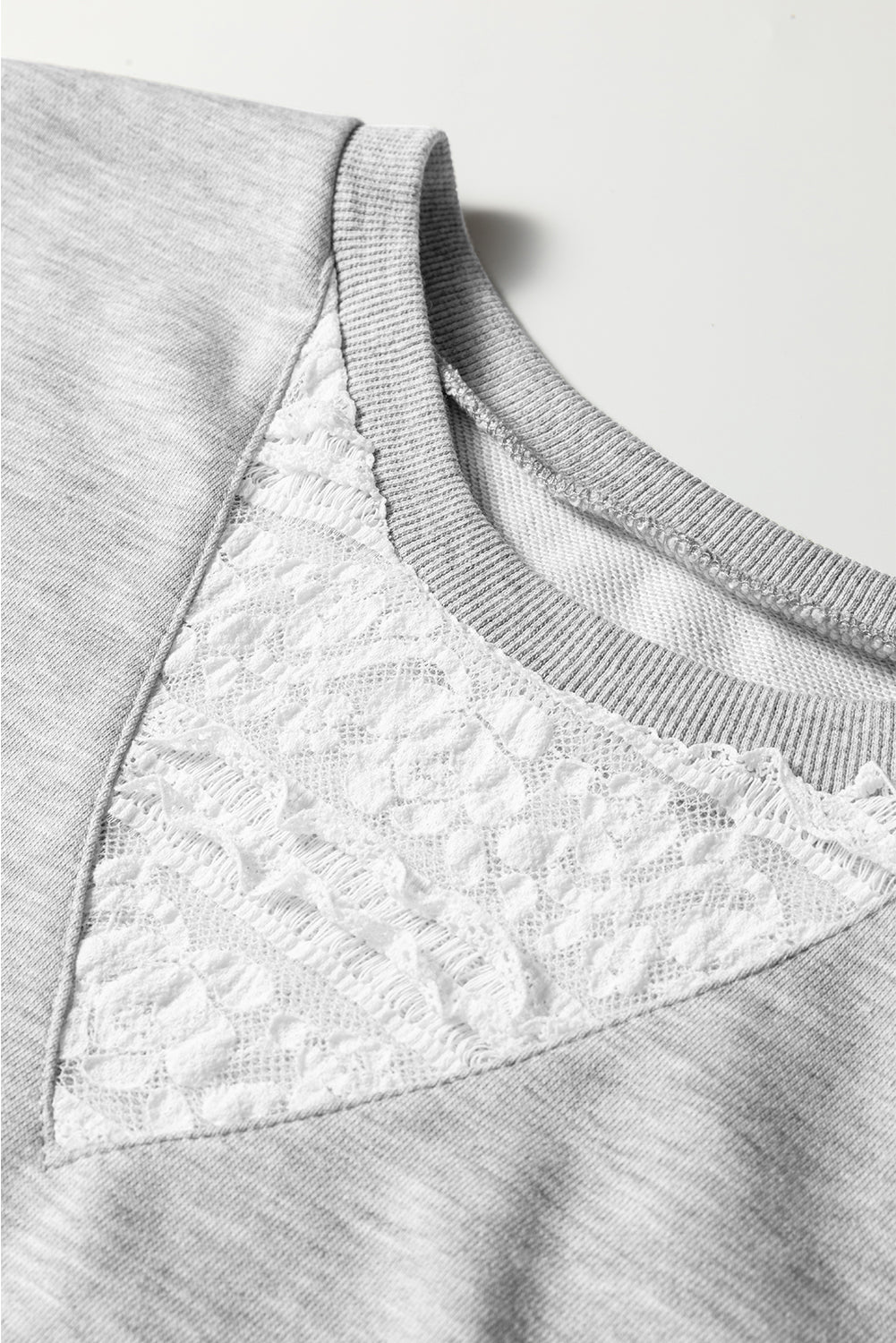 Threaded Pear Amelia Patchwork Drop Shoulder Pullover