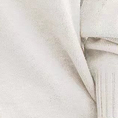 Women’s V-Neck Drop Shoulder Sweater | Casual Long Sleeve Pullover