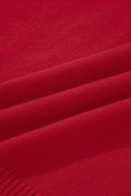 Threaded Pear Malaysia accent Holiday Cropped Sweater