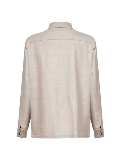 Chet Shirt Jacket Beige