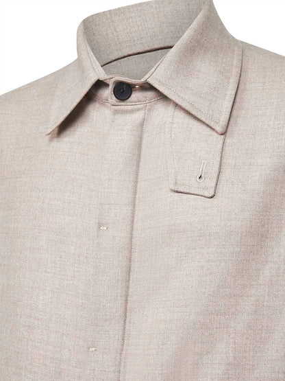 Chet Shirt Jacket Beige