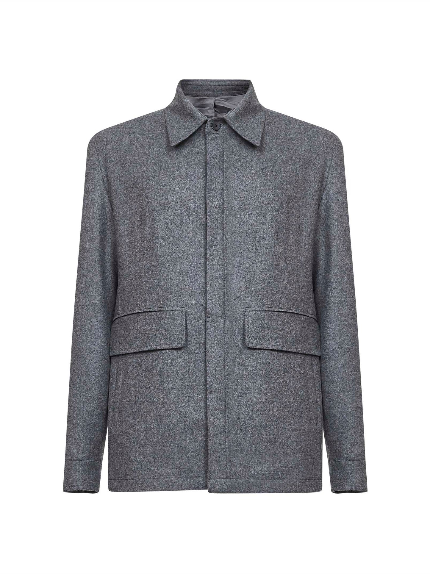 Shirt Jacket Chet Grey