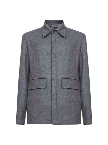 Shirt Jacket Chet Grey