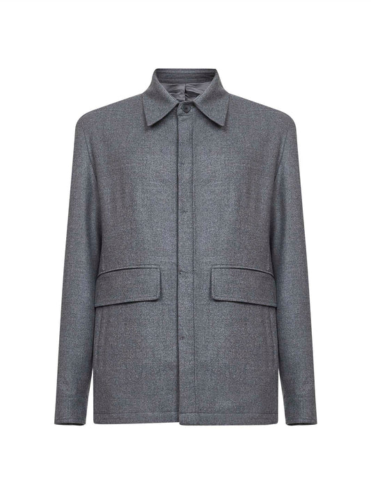 Shirt Jacket Chet Grey