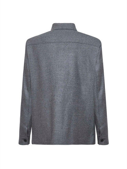 Shirt Jacket Chet Grey