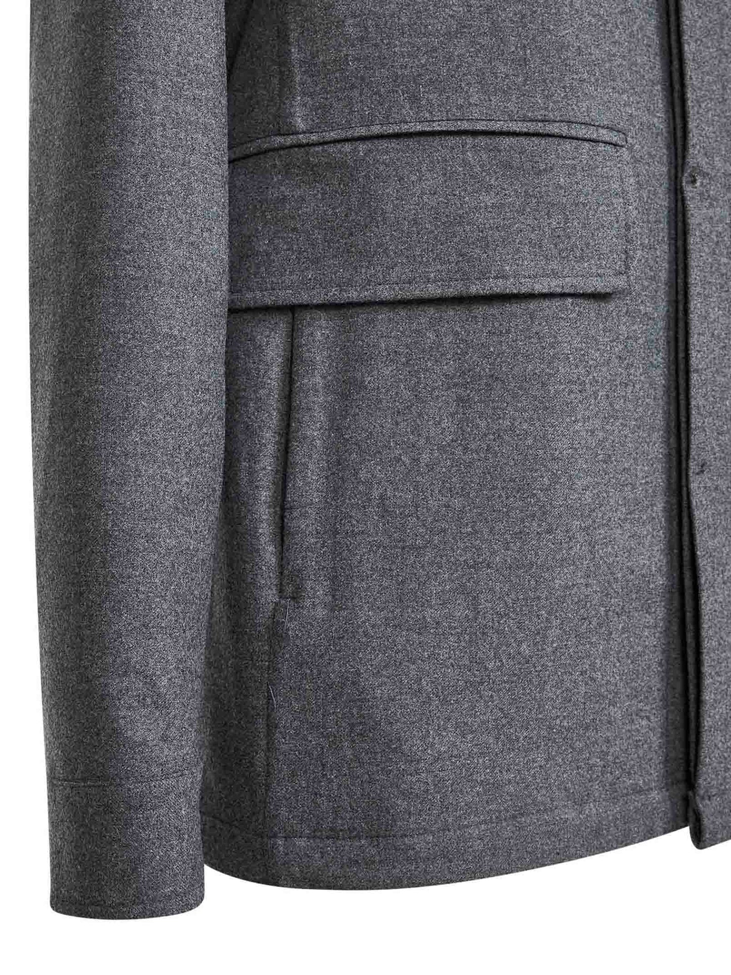Shirt Jacket Chet Grey
