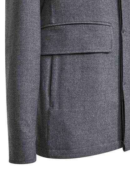 Shirt Jacket Chet Grey