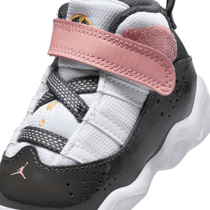 [DV3179-101] TODDLERS AIR JORDAN 6 RINGS 'WHITE RED STARDUST'