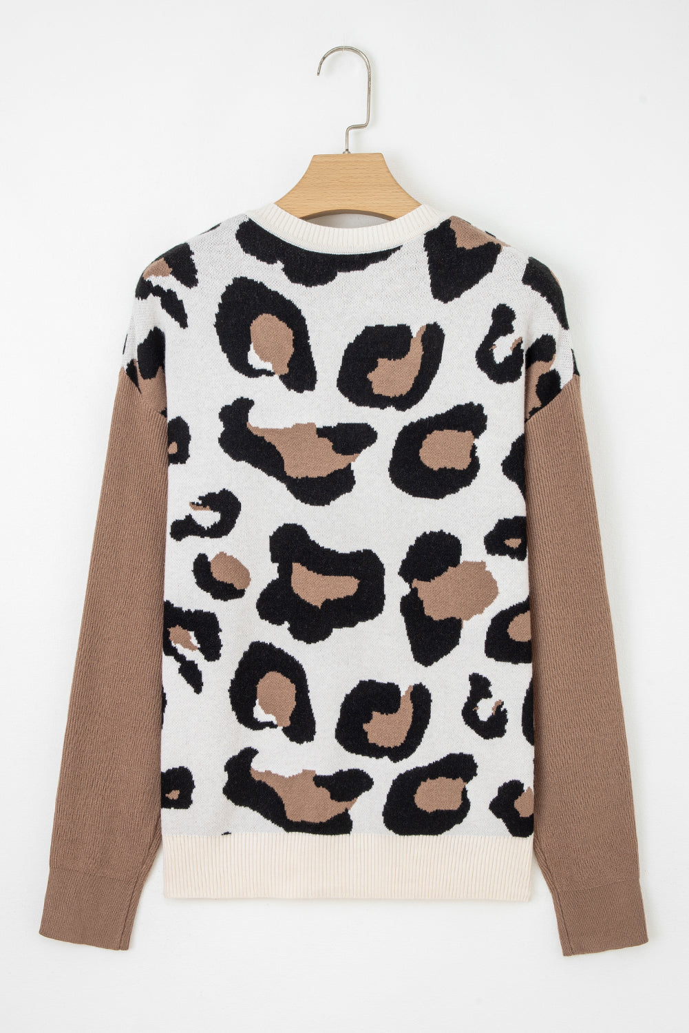 Threaded Pear Jocelyn Block Patchwork Sleeve Sweater