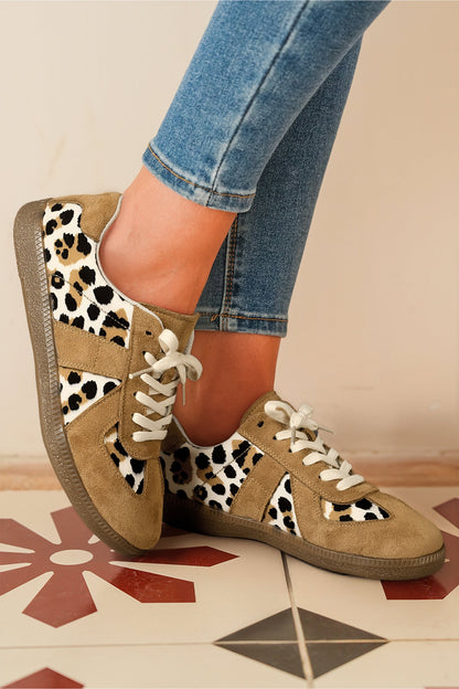Threaded Pear Kyla Lace Up Flat Shoes