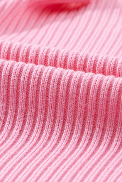 Threaded Pear Calliope Knit Short Sleeve Sweater