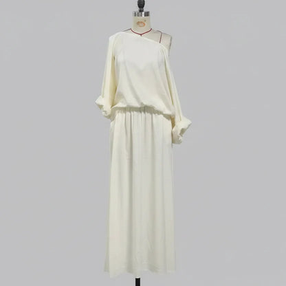 Women's Cropped Off-Shoulder Top & Pants Two-Piece Set