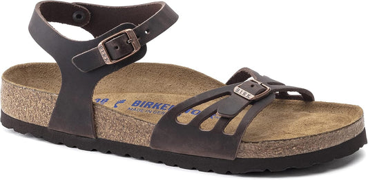 Birkenstock Bali Soft Footbed Oiled Leather Habana