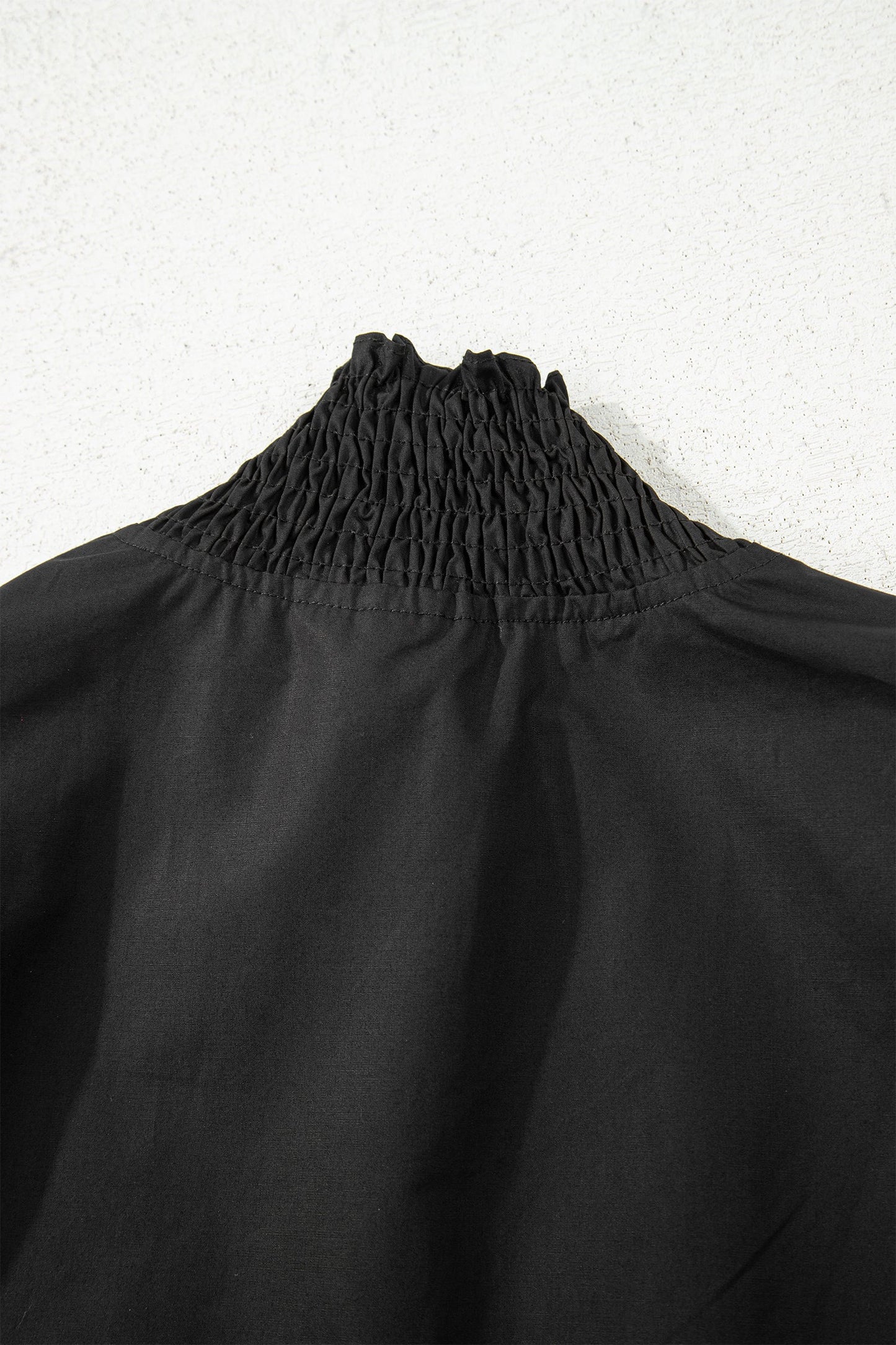 Threaded Pear Estrella Flounce Sleeve Trim Blouse