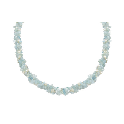 Blue, White-