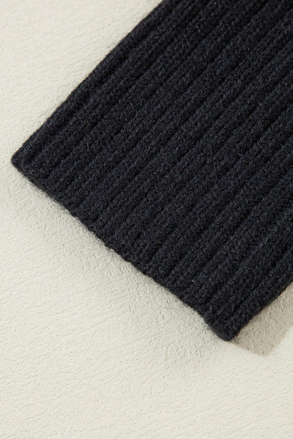 Threaded Pear Emakira Drop Shoulder Loose Cardigan