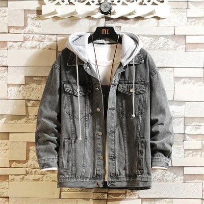 Women’s Oversized Hooded Denim Jacket