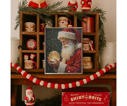 Kendrick Home Santa With Snowglobe