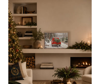 Kendrick Home Cranberry Truck Christmas