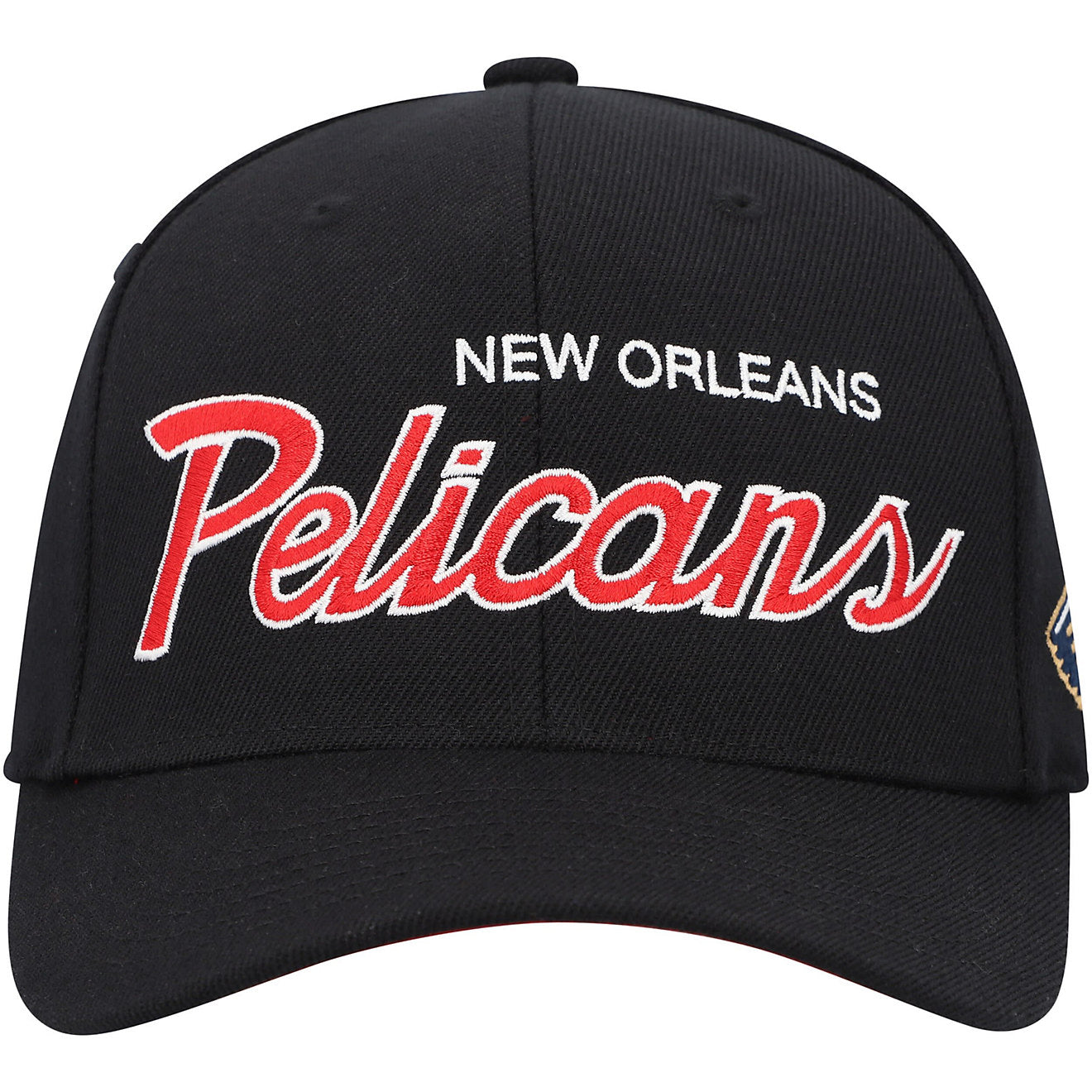 Mitchell & Ness Men's NBA Team Script 2.0 Stretch Snapback Pelicans Snapback Caps