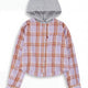 Lavender/Orange Plaid