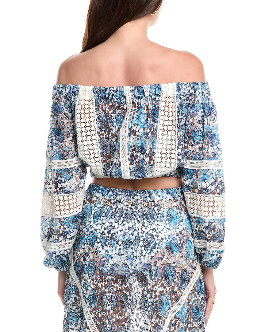 PNTOL-POOLSIDE PRINTED LACE-