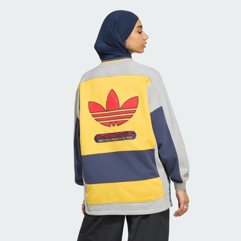 Medium Grey Heather / Shadow Navy / Bold-