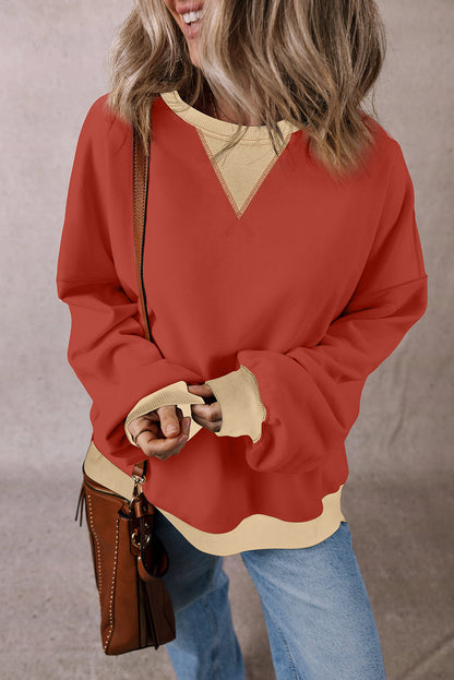 Threaded Pear Abigail Drop Shoulder Oversized Sweatshirt