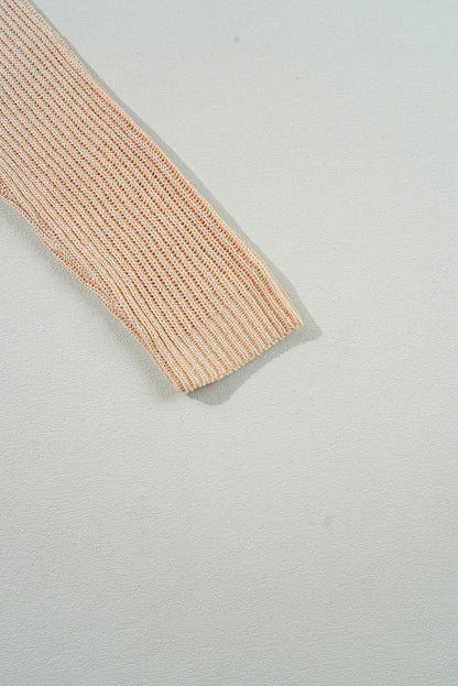 Threaded Pear Avery Side Slits Loose Sweater