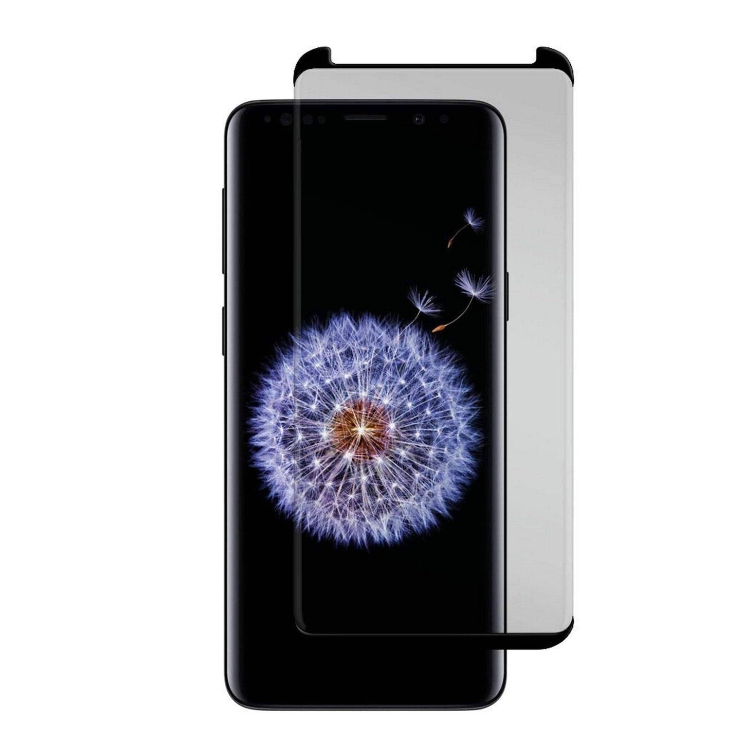 Gadget Guard - Black Ice Cornice 2.0 Curved Glass Screen Protector for Samsung Galaxy Note 9 - Clear - Ggbic2c228ss01a