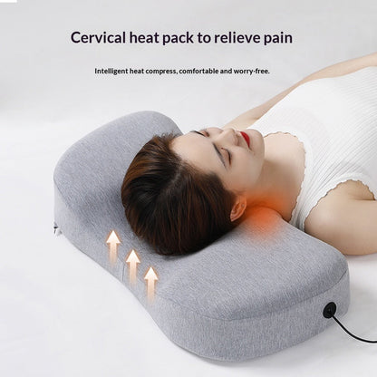 USB Heated Memory Foam Pillow – Slow-Rebound Warmth for Neck & Back Pain Relief