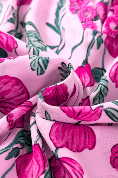 Threaded Pear Ruby Detail Frilled Summer Blouse