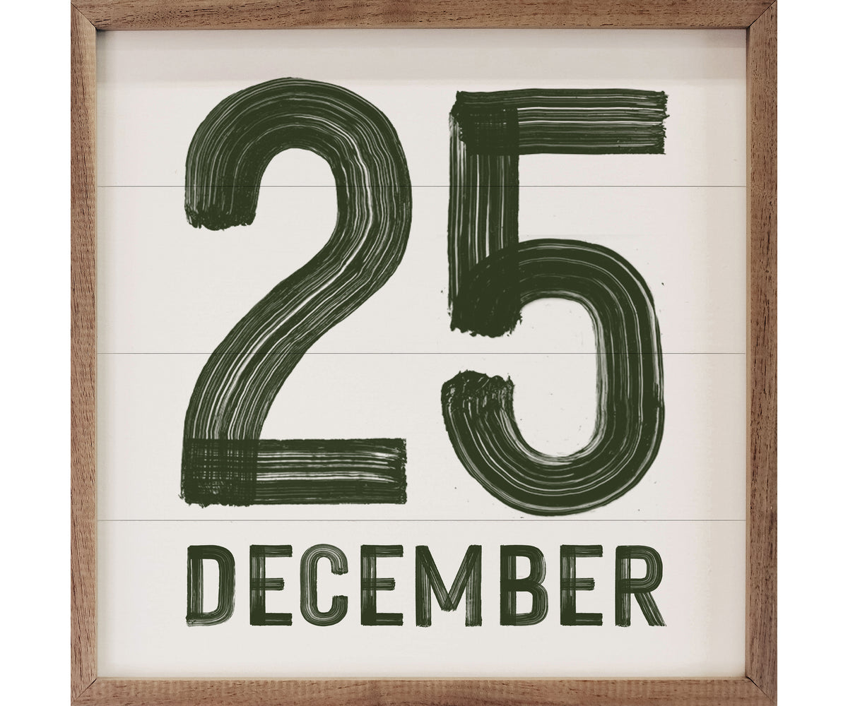 Kendrick Home Green December 25th White