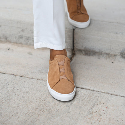 Tan Suede-