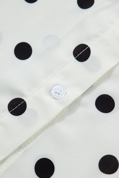 Threaded Pear Taylor Print Loose Dolman Shirt