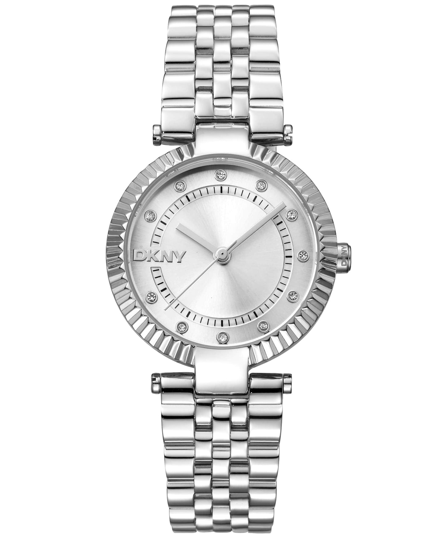 Dk1l042m0035 EVENING Essential Glitz Silver Women's Watch