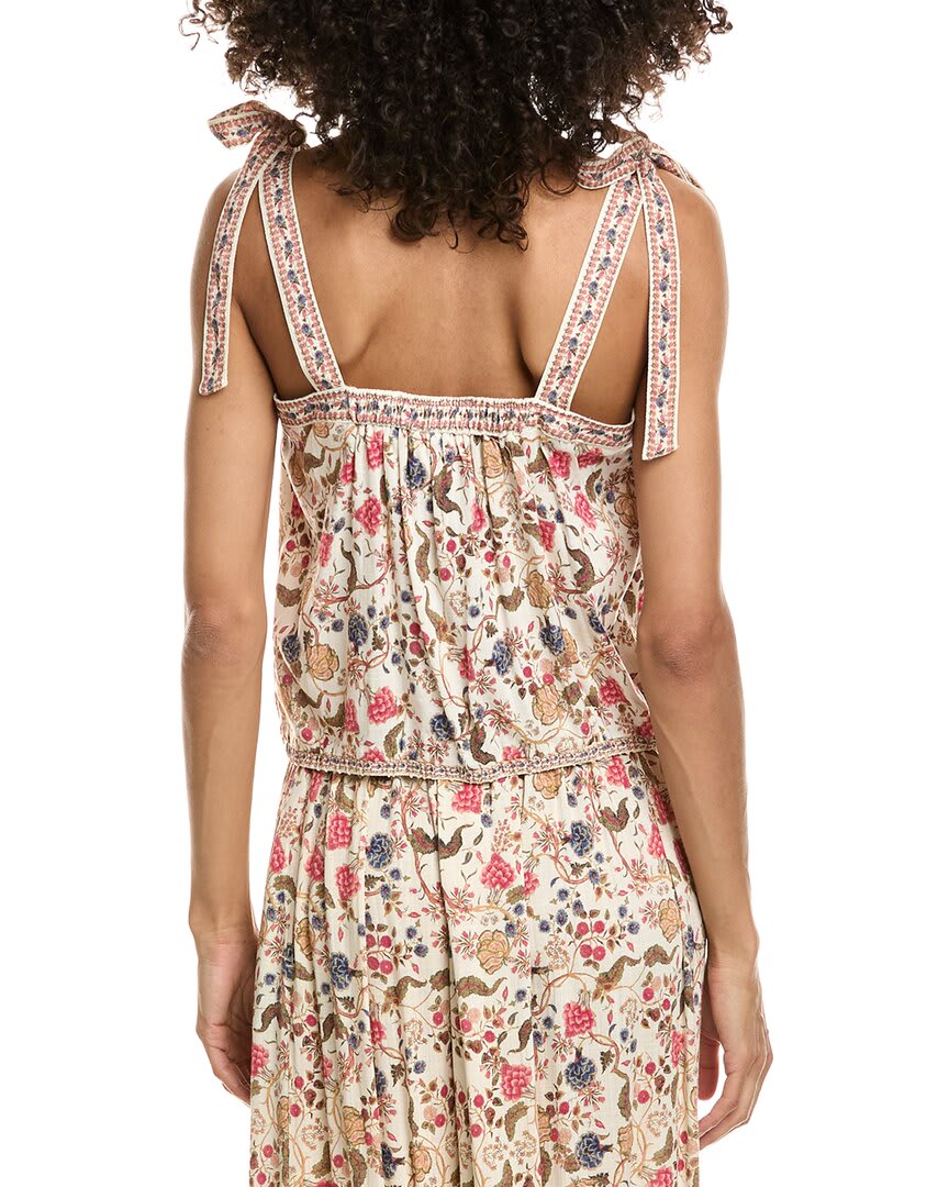 CREAM/RED FLORAL MUSE-