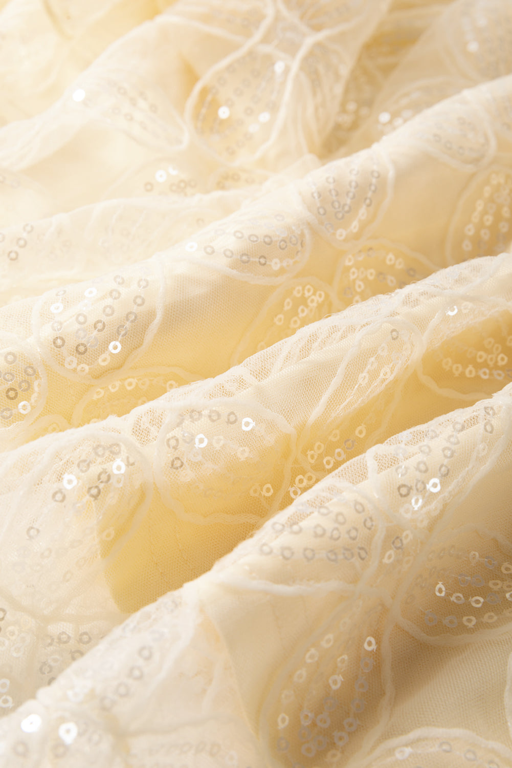 Threaded Pear Winter Bubble Sleeve Square Dress